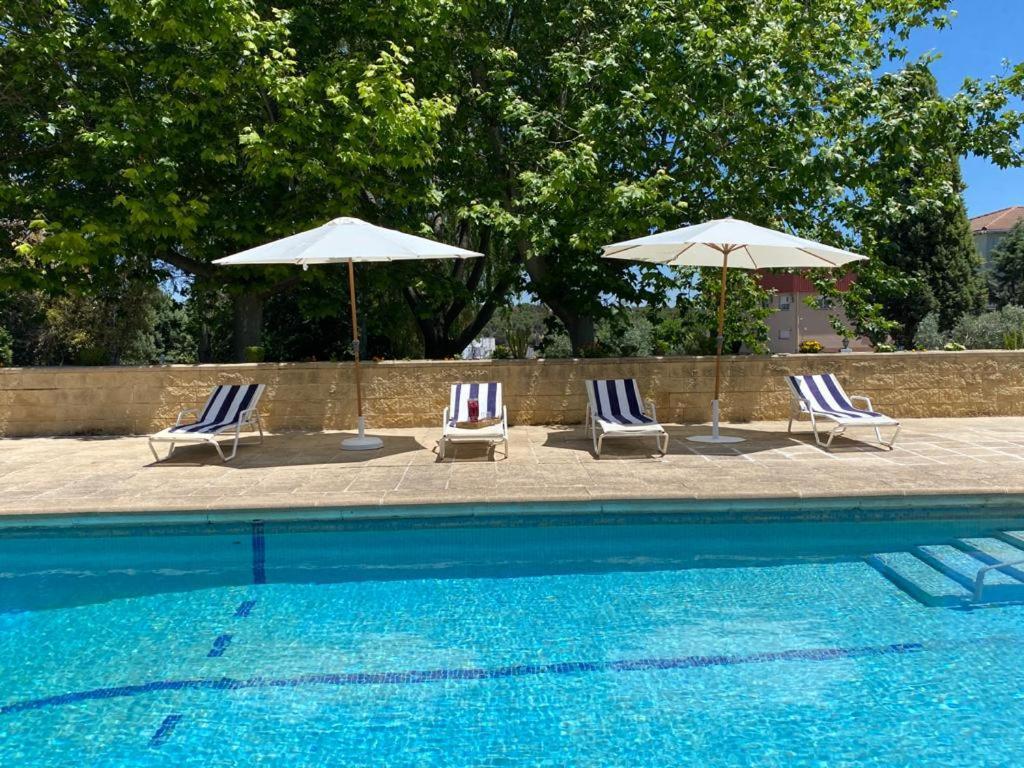 Villa Blanca Con Piscina A 15 Minutos De Toledo - Apartamentos Aloha Toledo Olias del Rey Luaran gambar